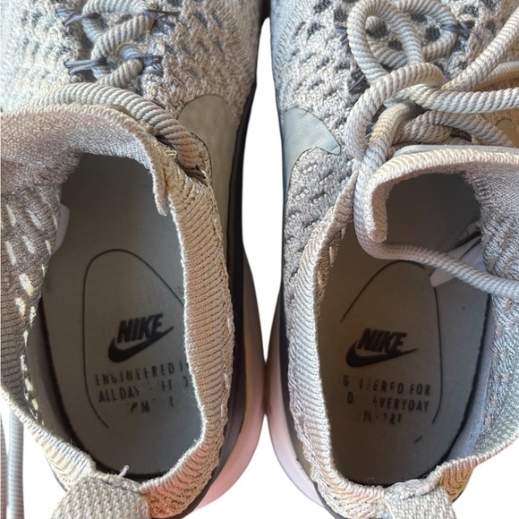 Nike Women's Air Max Thea Ultra Flyknit Grey Sneakers Size 6.5 - Picture 3 of 13
